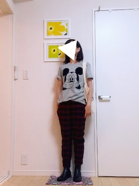 「SEVENDAYS=SUNDAY（セブンデイズサンデイ）のアイテム（ブーツ）」を使った、maroさん（レディース・156cm）の夏コーディネート