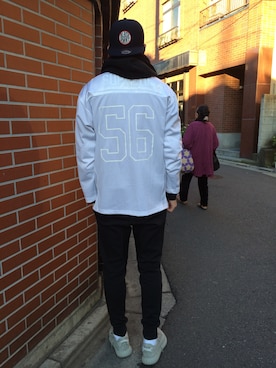 「アイテム（ジャージ）」を使った、かずさん（メンズ・180cm・20代）の冬コーディネート