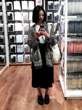 「LOST & FOUND（ロストアンドファウンド）のアイテム」を使った、miwa.sさん（レディース・156cm）の春コーディネート