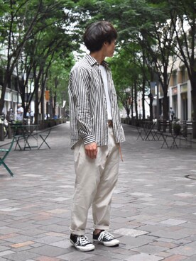 yukifurueさん（メンズ・162cm）の夏コーディネート