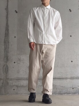 Yaeca ヤエカ コンフォートシャツを使ったメンズ人気ファッションコーディネート Wear