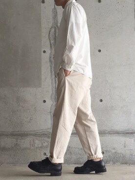 Yaeca ヤエカ コンフォートシャツを使ったメンズ人気ファッションコーディネート Wear
