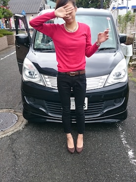 「Shellys   （-）のアイテム」を使った、Saayaさん（レディース・161cm）の秋コーディネート