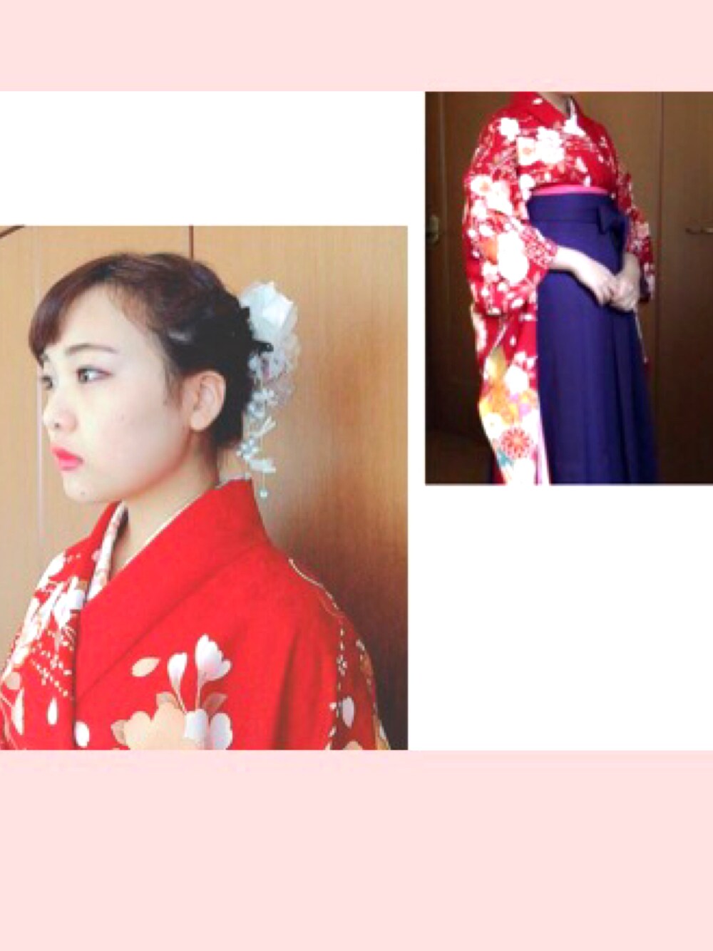 「卒業式！のアイテム（その他、レッド系）」を使った、Nさん（レディース・154cm）の春コーディネートの1枚目の写真