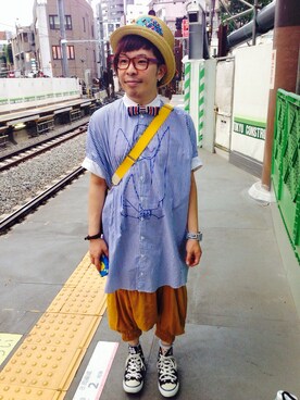 たかやんさん（メンズ・165cm）の春コーディネート