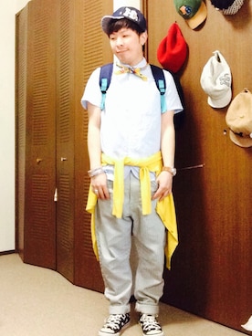 たかやんさん(メンズ・165cm)の春コーディネート