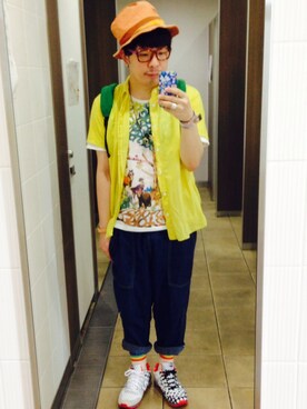 たかやんさん（メンズ・165cm）の夏コーディネート