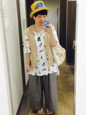 たかやんさん（メンズ・165cm）の夏コーディネート