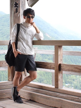 「sixe（シックス）のアイテム」を使った、neederさん（メンズ・165cm）の秋コーディネート