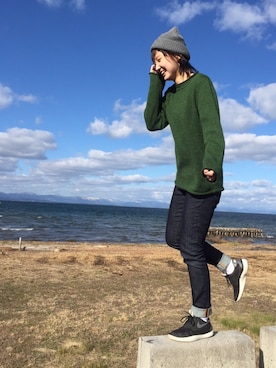 momoncaさん（レディース・165cm）の冬コーディネート