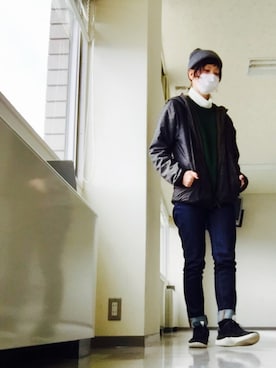 momoncaさん（レディース・164cm）の冬コーディネート