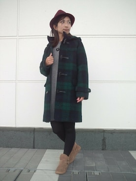 「McGREGOR CLASSIC（マックレガークラシック）のアイテム（ワンピース/ドレス）」を使った、K.Kさん（レディース・153cm）の秋コーディネート