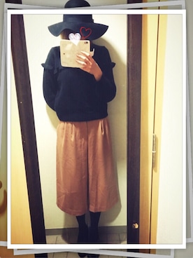 かれんさん（レディース・158cm）の冬コーディネート