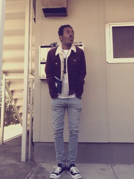 「SHIPS」｜マキオ！さん（メンズ・178cm）の春コーディネート