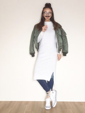 shihoさん（レディース・158cm）の冬コーディネート