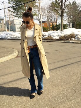 shihoさん（レディース・158cm）の春コーディネート