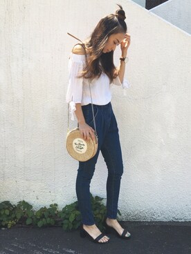 shihoさん（レディース・158cm）の夏コーディネート