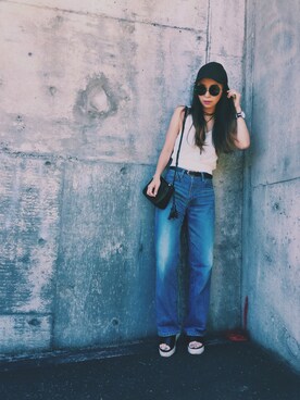 shihoさん（レディース・158cm）の夏コーディネート