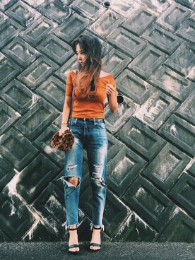 shihoさん（レディース・158cm）の秋コーディネート