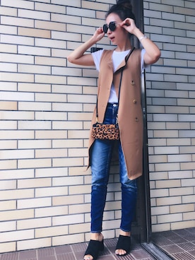 shihoさん（レディース・158cm）の秋コーディネート