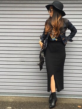 shihoさん（レディース・158cm）の秋コーディネート