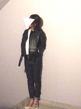 「nonnative（ノンネイティブ）のアイテム」を使った、imiさん（レディース・160cm）の冬コーディネート