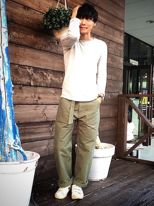 AURALEE コットンウールダブルクロス パンツ 2 M相当 AURALEE