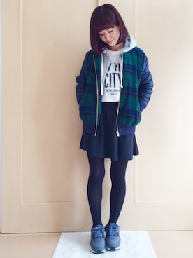 miyukiさん（レディース・150cm）の冬コーディネート