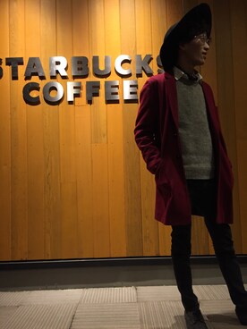 「PEANUTS＆CO（ピーナッツアンドコー）のアイテム（アクセサリー）」を使った、しょーいさん（メンズ・168cm）の秋コーディネート