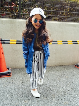 マチュさん（キッズ・110cm）の春コーディネート