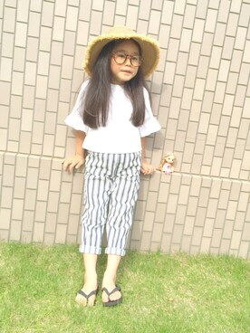 「サンサンサンさわやかサンダル祭」｜マチュさん（キッズ・110cm）の夏コーディネート