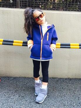 マチュさん（キッズ・110cm）の秋コーディネート