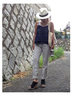 chanmikeyさん（レディース・155cm）の夏コーディネート