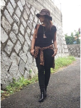 chanmikeyさん（レディース・155cm）の秋コーディネート