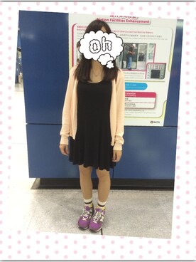 Kathy Hoさん（レディース・158cm）の秋コーディネート