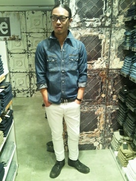 I.kさん（メンズ・180cm）の春コーディネート