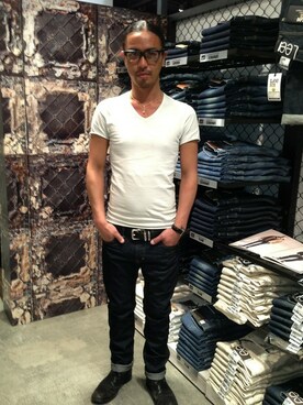 I.kさん（メンズ・180cm）の春コーディネート