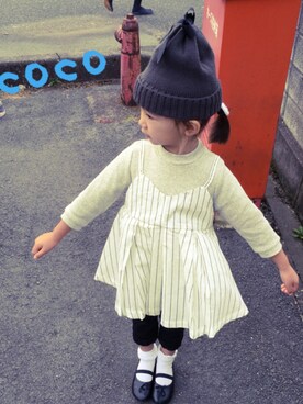 coc-o-taさん（キッズ・110cm）の秋コーディネート