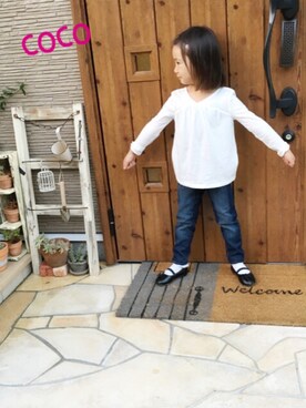 coc-o-taさん（キッズ・110cm）の秋コーディネート