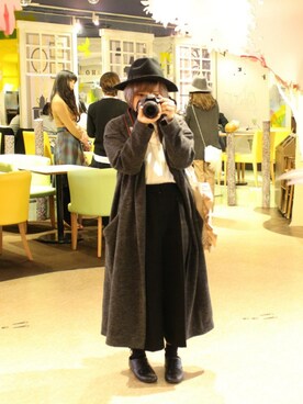 SAYAさん（レディース・150cm）の冬コーディネート