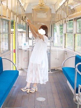「UNIQLO（ユニクロ）のアイテム（Tシャツ/カットソー、ホワイト系）」を使った、SAYAさん（レディース・150cm）の秋コーディネート