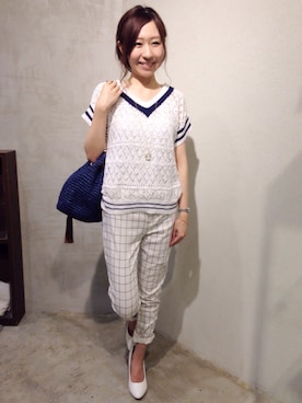 オカダさん（レディース・155cm）の春コーディネート