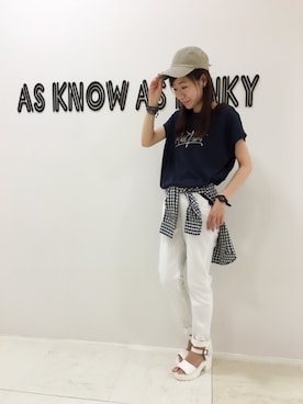 オカダさん（レディース・155cm）の春コーディネート