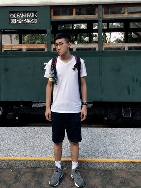 Tommy Leeさん（メンズ・180cm）の夏コーディネート