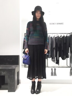 Lynnさん(レディース・177cm)の冬コーディネート