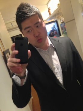 「Ralph Lauren」｜「アイテム（スーツジャケット）」を使った、HanesChinさん（メンズ・186cm）の夏コーディネート