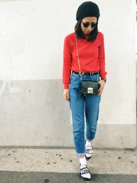 NANAさん（レディース・161cm）の春コーディネート