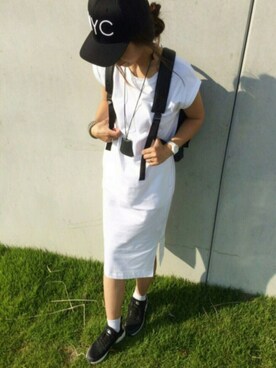 NANAさん(レディース・161cm)の夏コーディネート