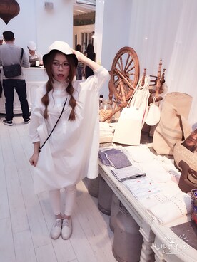 「planet（planet）のアイテム（ワンピース/ドレス）」を使った、KAKA HANさん（レディース・168cm）の春コーディネート