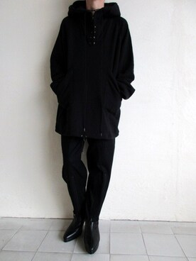 「banal chic bizarre」｜「アイテム（パーカー）」を使った、TITY niigataさん（レディース・160cm）の夏コーディネート